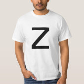 T-shirt Lettre Z (Devant)