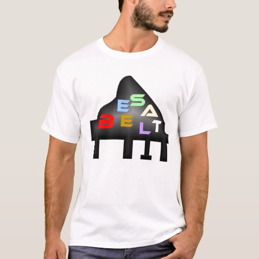 T-SHIRT LETTRES D'ALPHA (Devant)