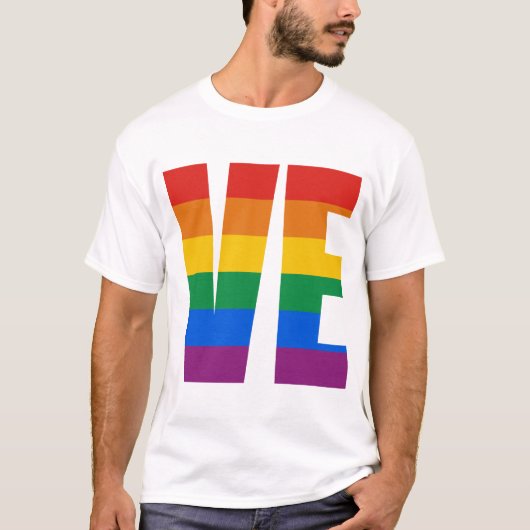 T-SHIRT LETTRES D'AMOUR DE COUPLES - VE (Devant)