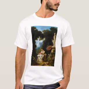 T-shirt Lettres d'amour par Jean Honore Fragonard