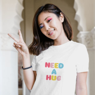 T-shirt lettres d'amour typographie simple minimaliste mod