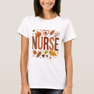 T-shirt Lettres de bulles infirmières rétro Super