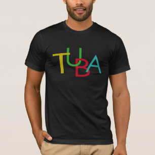 T-shirt Lettres TUBA