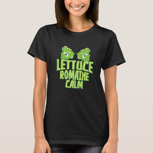 T-shirt Lettuce Romaine Calm (Devant)