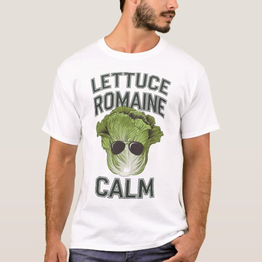 T-shirt Lettuce romaine calme (Devant)