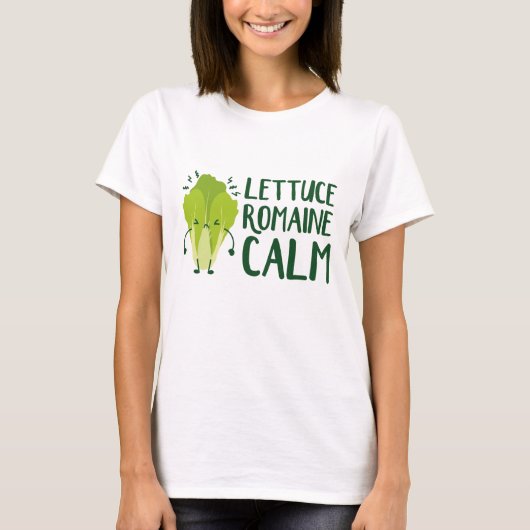 T-shirt Lettuce Romaine Calme (Devant)