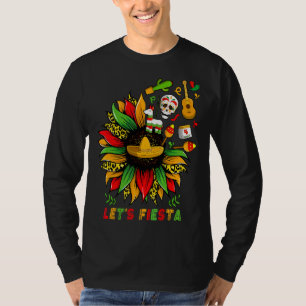 T-shirt Letu2019s Fiesta Cinco De Mayo Tournesol