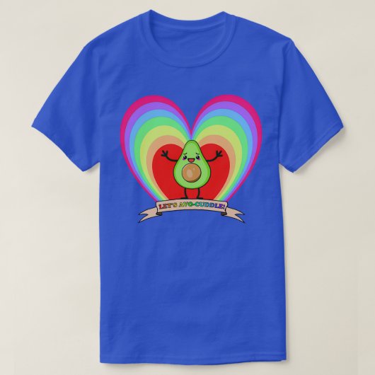 T-shirt Letx27s AvoCuddle 14 (Design devant)