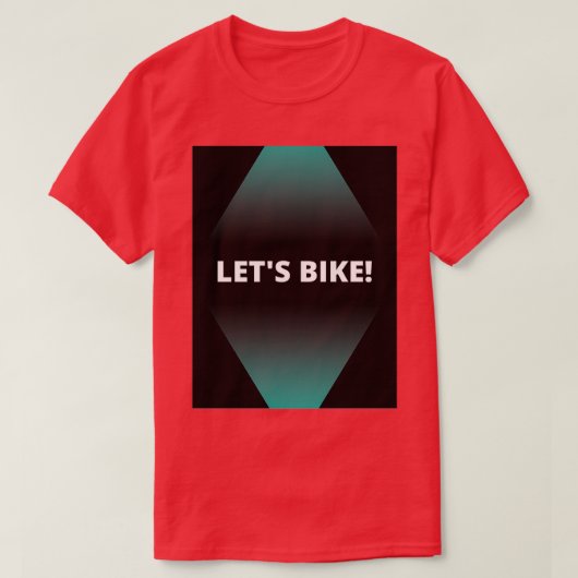 T-shirt Letx27s vélo 2 (Design devant)