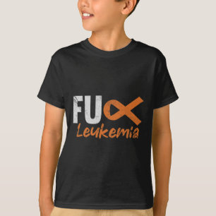 T-shirt Leucémie Cancer du Sang Sensibilisation Troublée