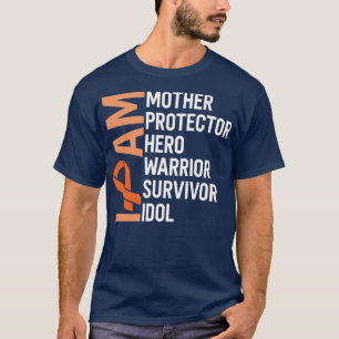 T-shirt Leucémie Cancer Sensibilisation Je Suis Mère Héros