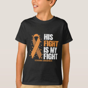 T-shirt Leucémie Conscience Son Combat Est Mon Combat Leuc