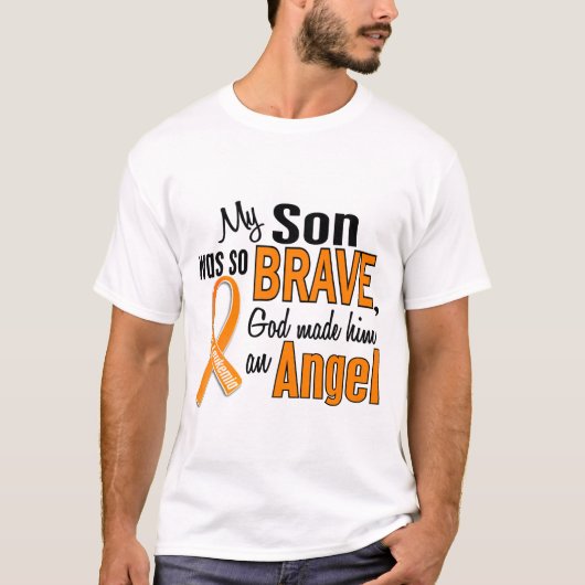 T-shirt Leucémie de fils d'ange (Devant)