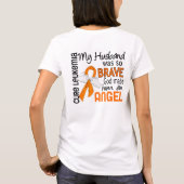 T-shirt Leucémie de mari de l'ange 2 (Dos)
