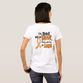 T-shirt Leucémie de papa d'ange (Dos entier)