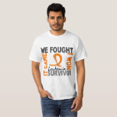 T-shirt Leucémie du survivant 5 (Devant entier)