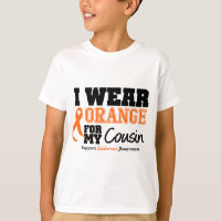 Leucémie Je Porte Orange Pour Cousin