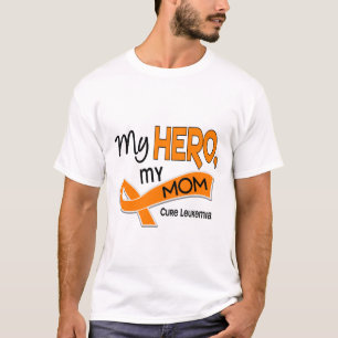 T-shirt Leucémie MON HÉROS MA MAMAN 42
