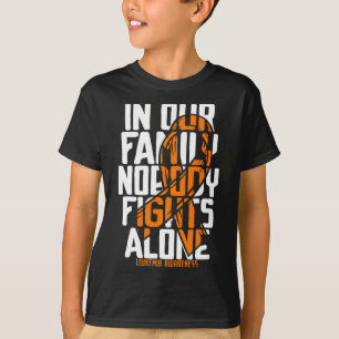 T-shirt Leucémie Soutien Cancer du Sang Leucémie de la fam
