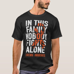 T-shirt Leucémie Soutien Escadron de combat Leucémie guerr