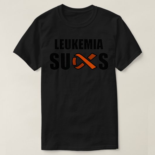 T-shirt Leucémie Sucre, Leucémie Mois de sensibilisation O (Design devant)
