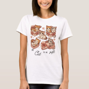 T-Shirt leuke cadeau kat