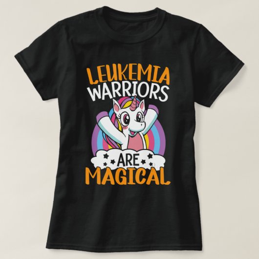 T-shirt Leukemia Warriors (Design devant)