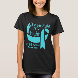 T-shirt Leur combat est mon combat contre la maltraitance