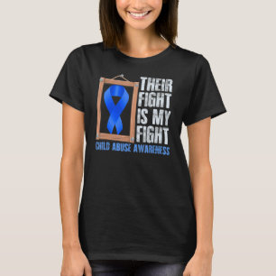 T-shirt Leur lutte Ma lutte contre la maltraitance des enf