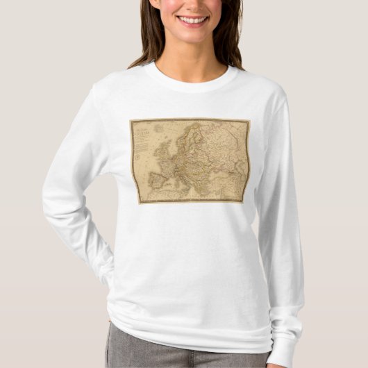 T-shirt L'Europe en 1789 (Devant)
