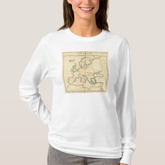 T-shirt L'Europe par religion (Devant)
