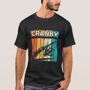 T-shirt Leurre de pêche drôle et grincheux pour les amateu