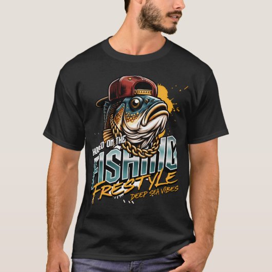T-shirt Leurres de pêche (Devant)