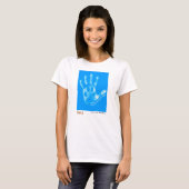 T-shirt "Leurs vies sont dans des nos mains" par Michelle (Devant entier)