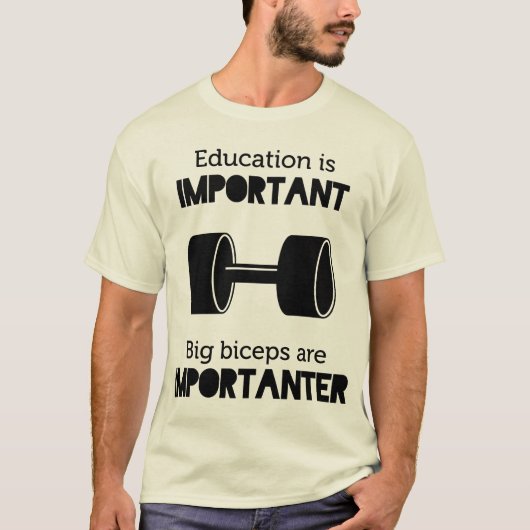 T-shirt Levage drôle (Devant)