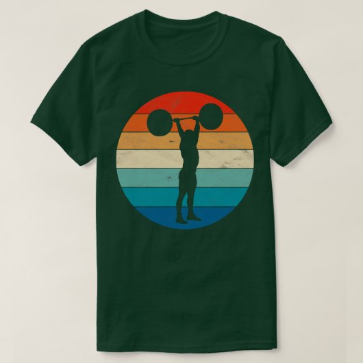 T-shirt Levage du poids (Design devant)