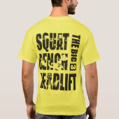 T-shirt Levage - Squale, Banc, Démontage (Dos)