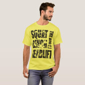 T-shirt Levage - Squale, Banc, Démontage (Devant entier)
