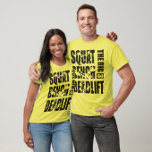 T-shirt Levage - Squale, Banc, Démontage (Unisexe)