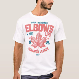 T-shirt Lève les coudes ! Championnat du Canada de hockey
