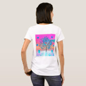 T-shirt Levée de soleil de Crystal Tree (Dos entier)
