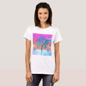T-shirt Levée de soleil de Crystal Tree (Devant entier)