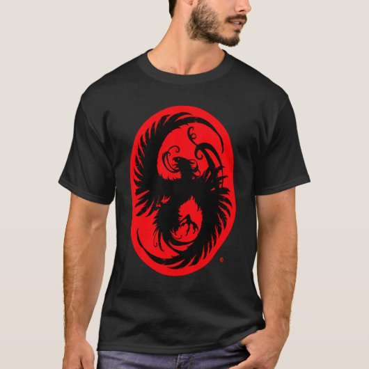 T-shirt Levée Phoenix Bird (Devant)