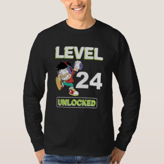 T-shirt Level 24 unlocked
