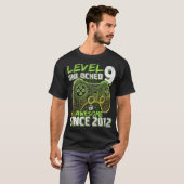 T-shirt Level 9 Awesome 2012 Video Game 9th Birth (Devant entier)