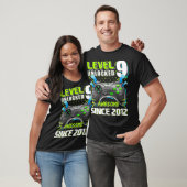 T-shirt Level 9 Awesome 2012 Video Game 9th Birth (Unisexe)