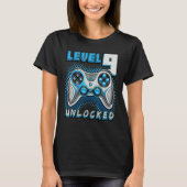T-shirt Level 9 Video Game 9th Birthday Gamer Boy (Devant)