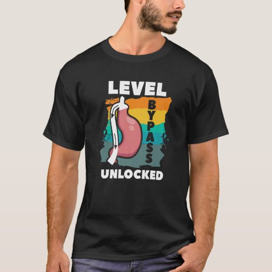 T-shirt Level Bypass Unlocked Gastric Sleeve Bariatric Sur (Devant)