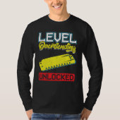 T-shirt Level Overbending Unlocked Harmonica Player (Devant)