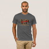 T-shirt Level Up Love – Gothic Typography Design (Devant entier)